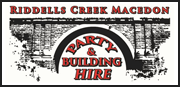Riddells Creek Macedon Party & Equipment Hire